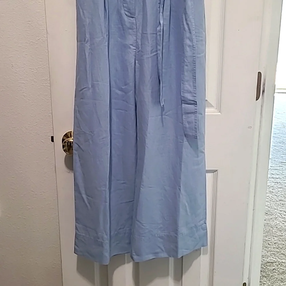 NWT J. Crew Wide-leg jumpsuit in linen blend